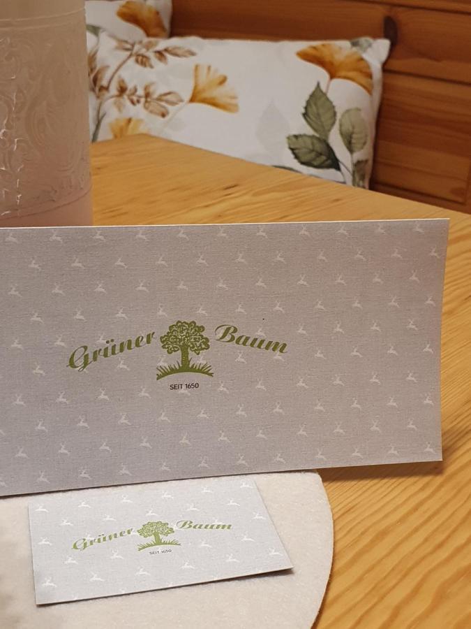 Gasthof Gruener Baum เคียร์ชแบร์ก อัม เวคเซล ภายนอก รูปภาพ